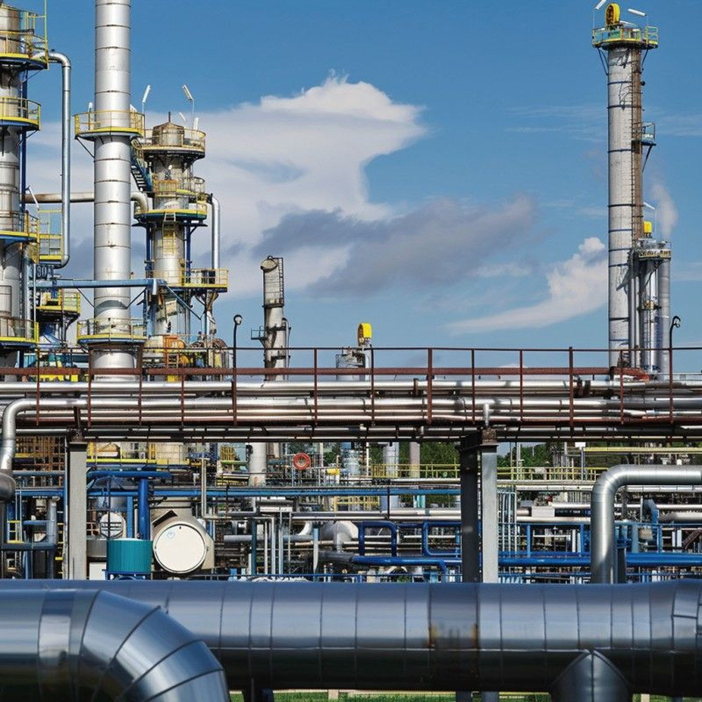 Refinery application scene